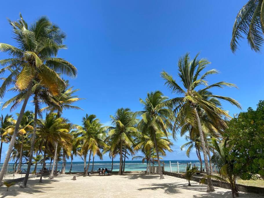 Le Cottage De Castaing Sur Plage Privee Sainte-Anne  Bagian luar foto