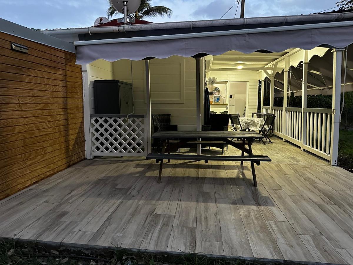 Le Cottage De Castaing Sur Plage Privee Sainte-Anne  Bagian luar foto