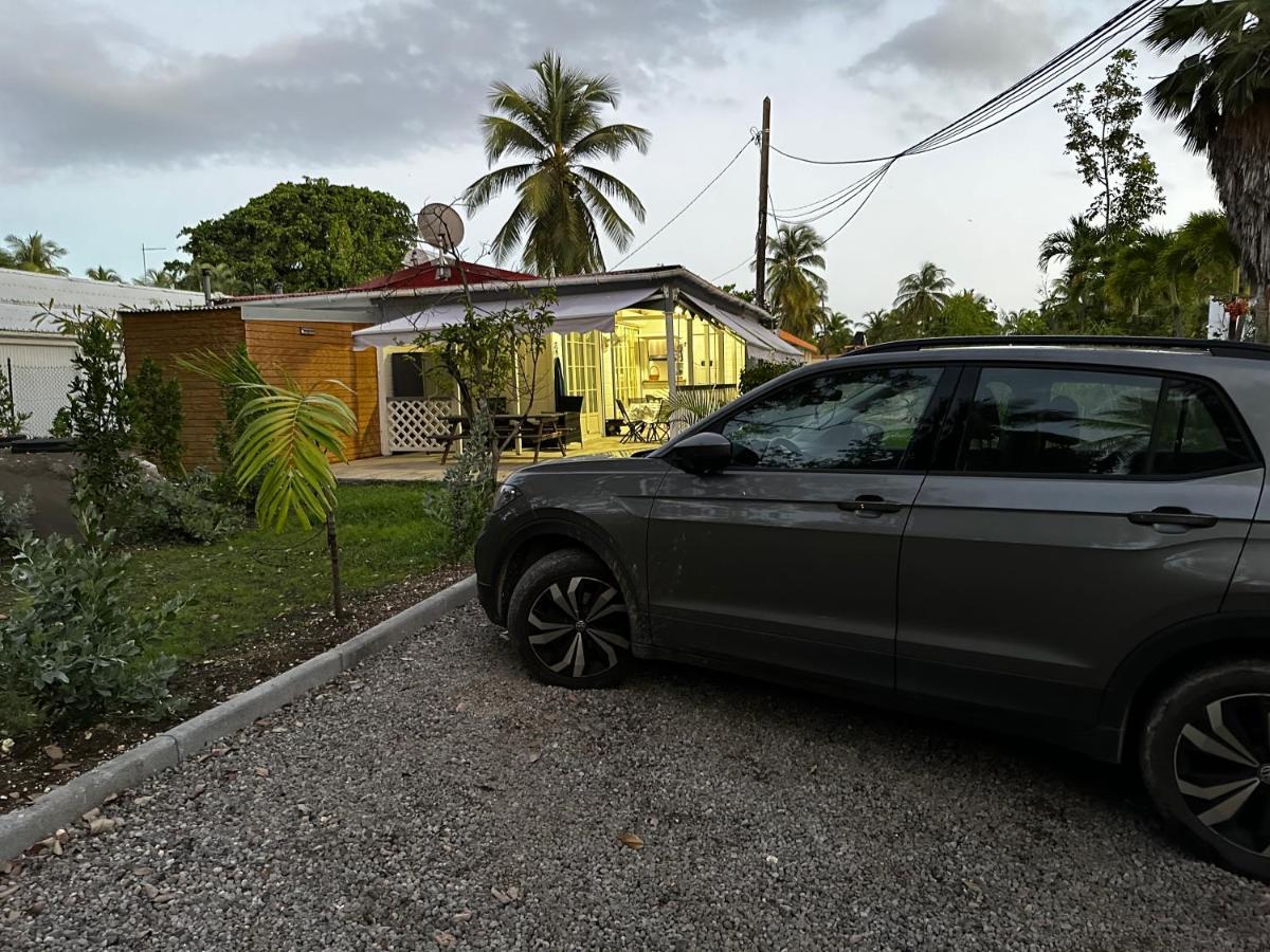 Le Cottage De Castaing Sur Plage Privee Sainte-Anne  Bagian luar foto