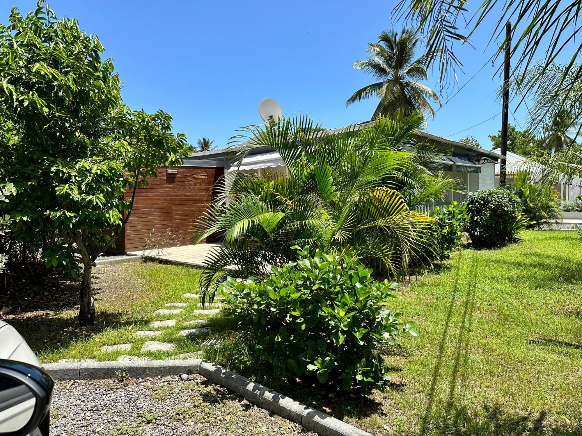 Le Cottage De Castaing Sur Plage Privee Sainte-Anne  Bagian luar foto