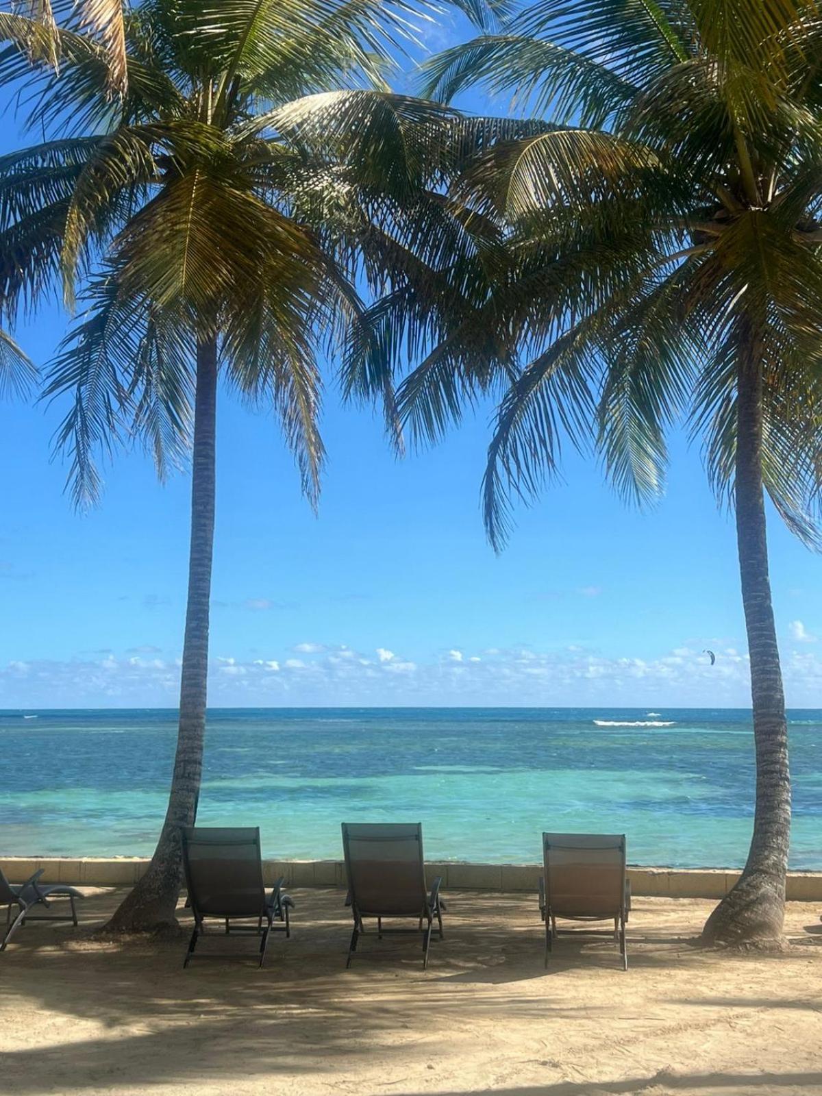Le Cottage De Castaing Sur Plage Privee Sainte-Anne  Bagian luar foto